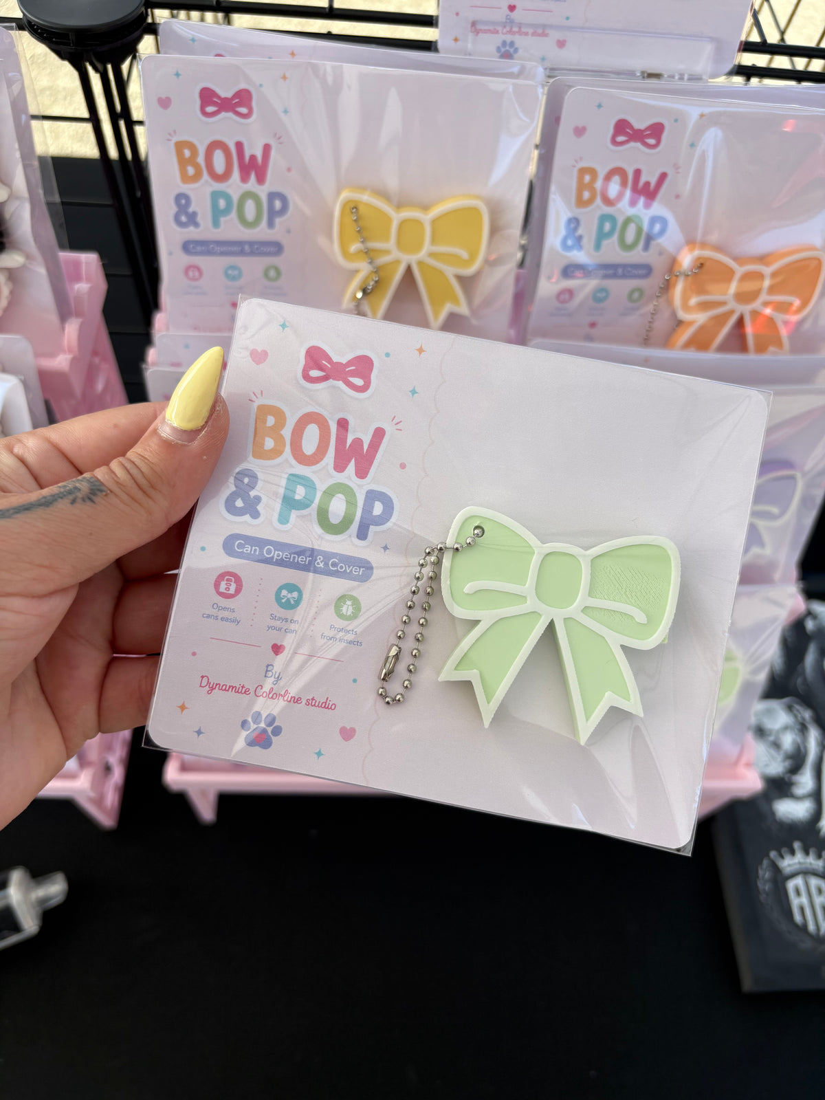 🎀 Bow&Pop – Can Opener & Cover