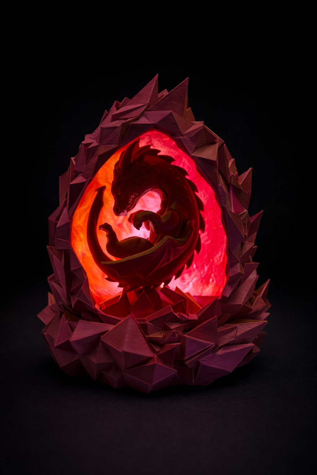 🐉 Ironscale — Draak Lamp