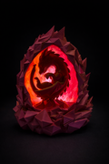 🐉 Ironscale — Draak Lamp