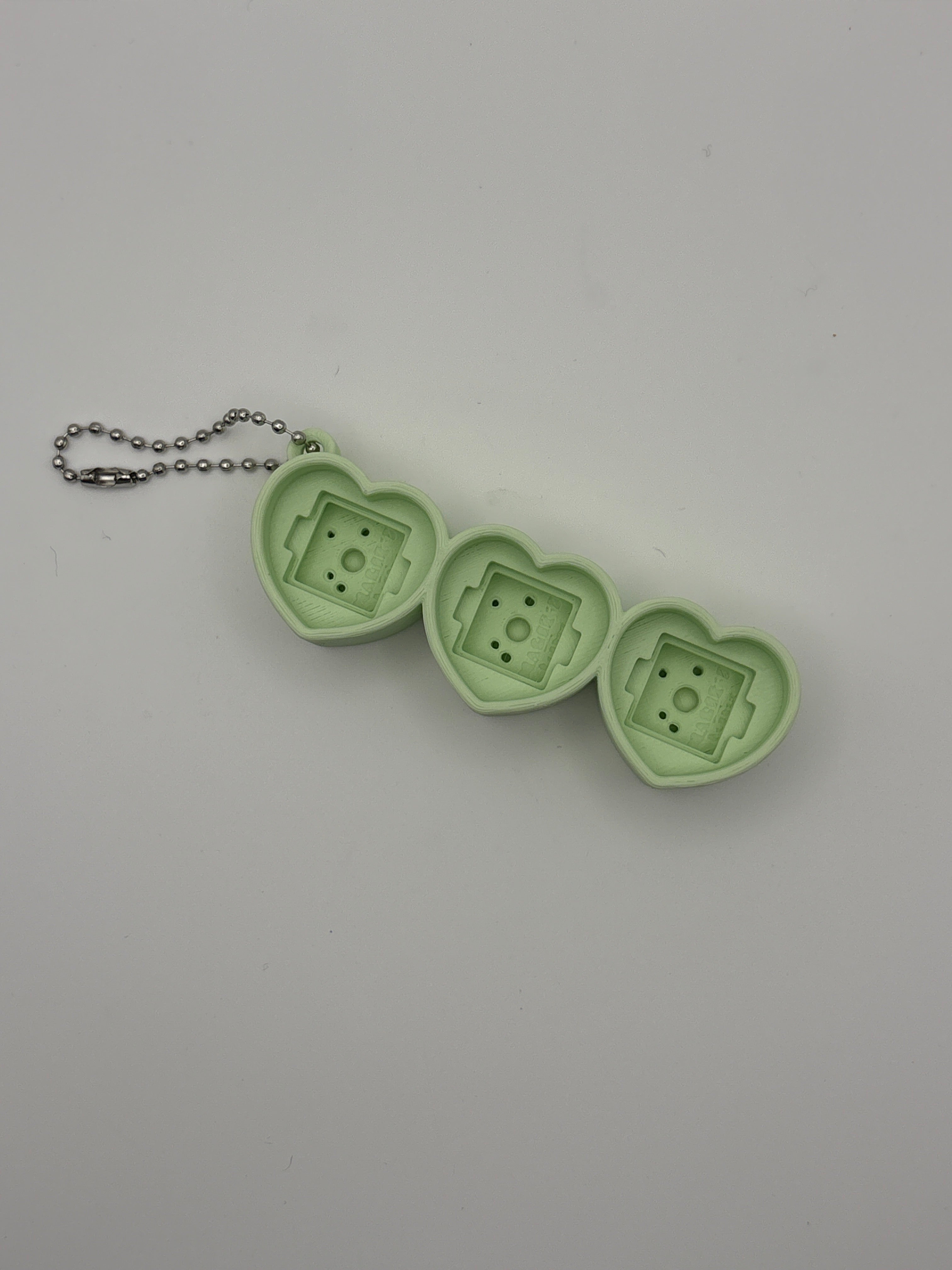 ❤️ Gepersonaliseerde Hart Clicker – Kies jouw design & kleur!