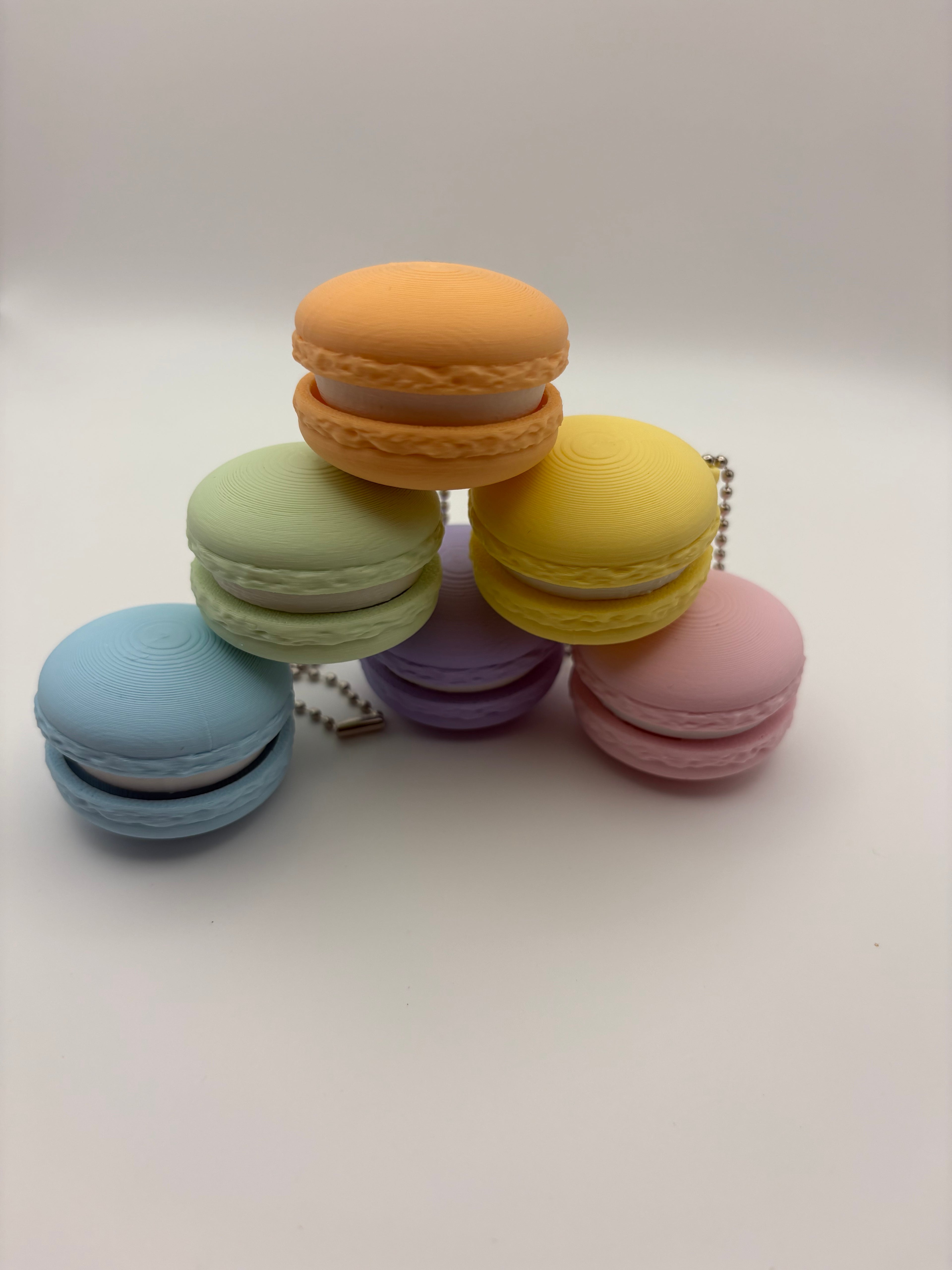 Fidget Macaron Clicker – 3D Geprint