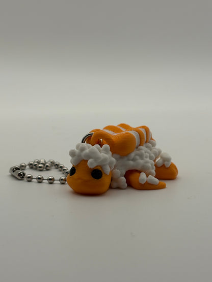 🍣 Flexi Sushi Turtle Keychains 🐢🔑