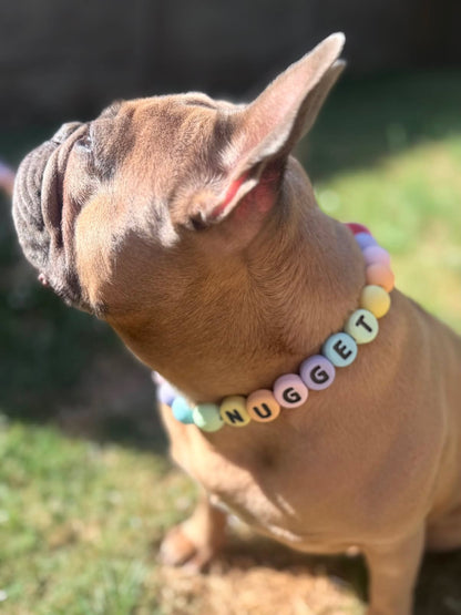 🐾 PawPearl Slip-On Parelketting - Pastel Collection