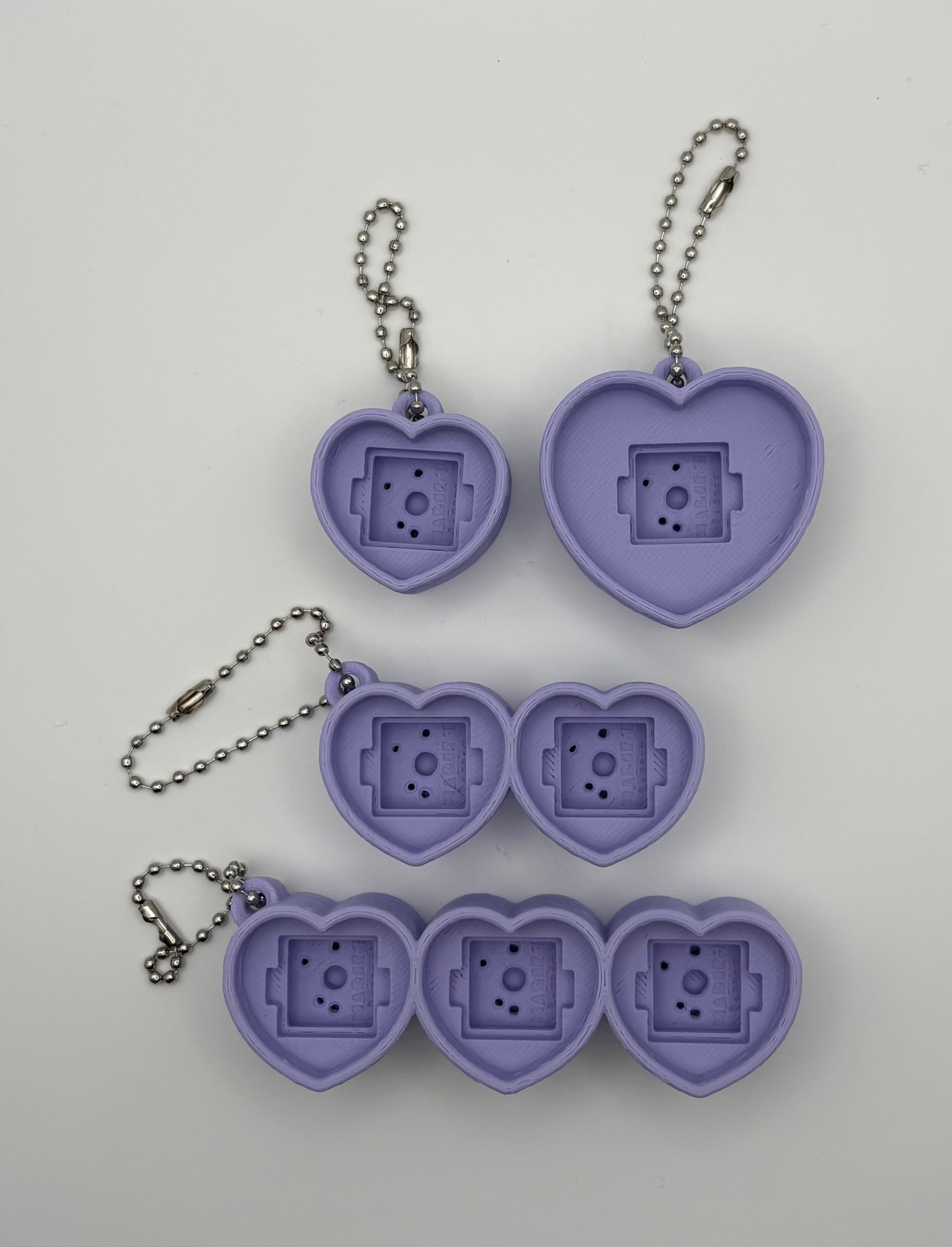 ❤️ Gepersonaliseerde Hart Clicker – Kies jouw design & kleur!
