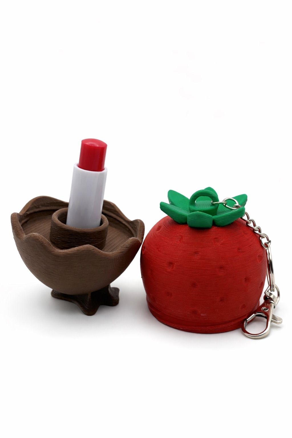 Aardbei lipbalsem houder 🍓