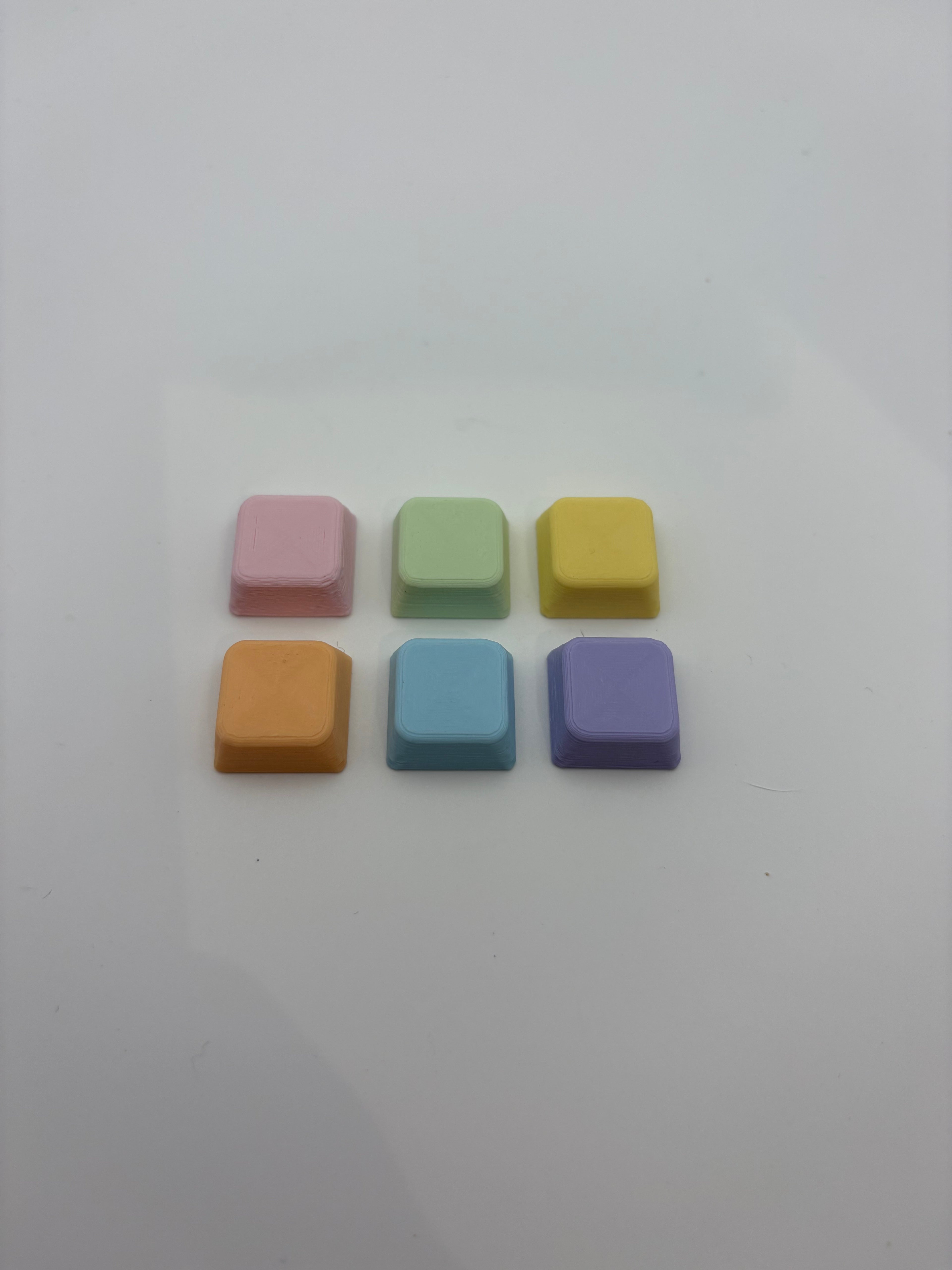 🧩 Gepersonaliseerde Keyboard Fidget – Mix & Match Pastel Collectie