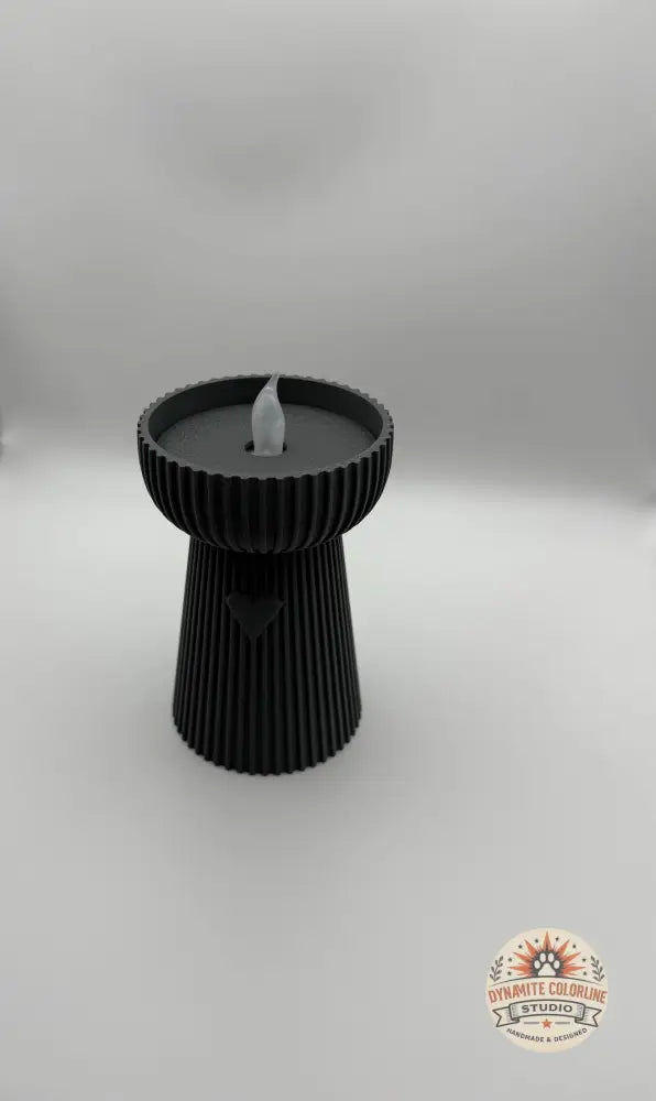 3D Geprinte LED Theelichthouder - Groot - Inclusief LED Theelichtje