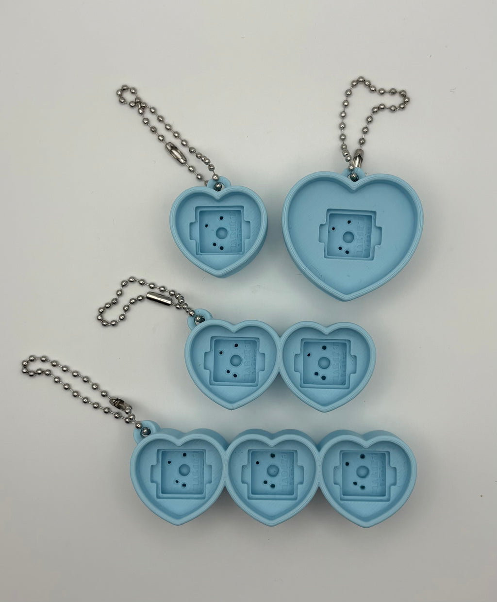❤️ Gepersonaliseerde Hart Clicker – Kies jouw design & kleur!