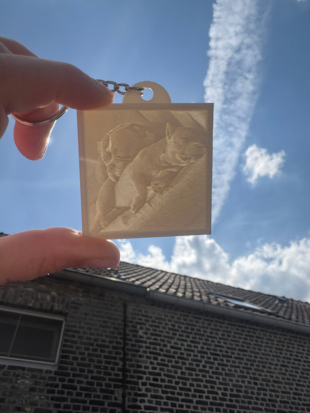 ☀️ Magic Sun Photo Keychain – jouw herinnering in het licht