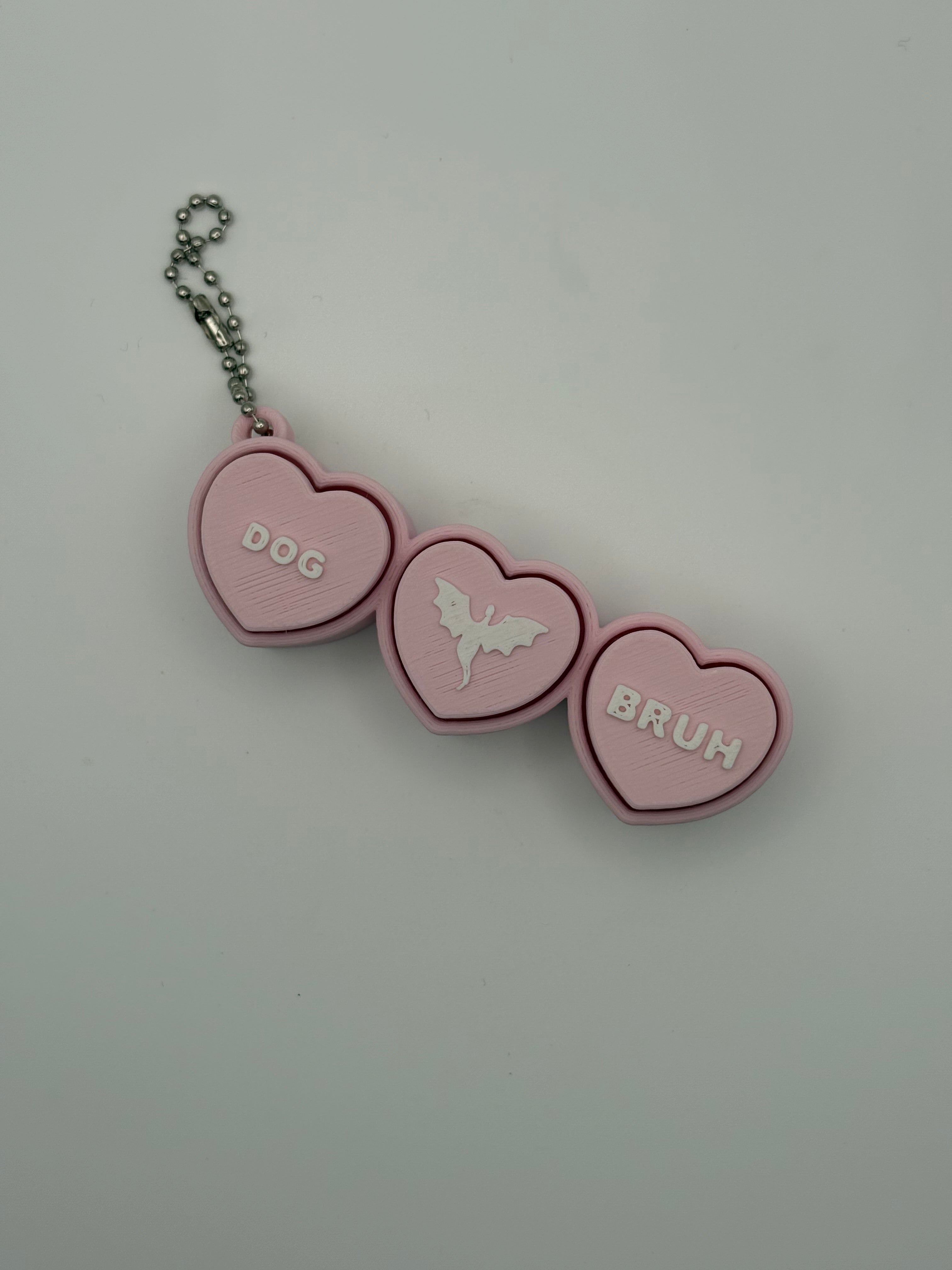 ❤️ Gepersonaliseerde Hart Clicker – Kies jouw design & kleur!