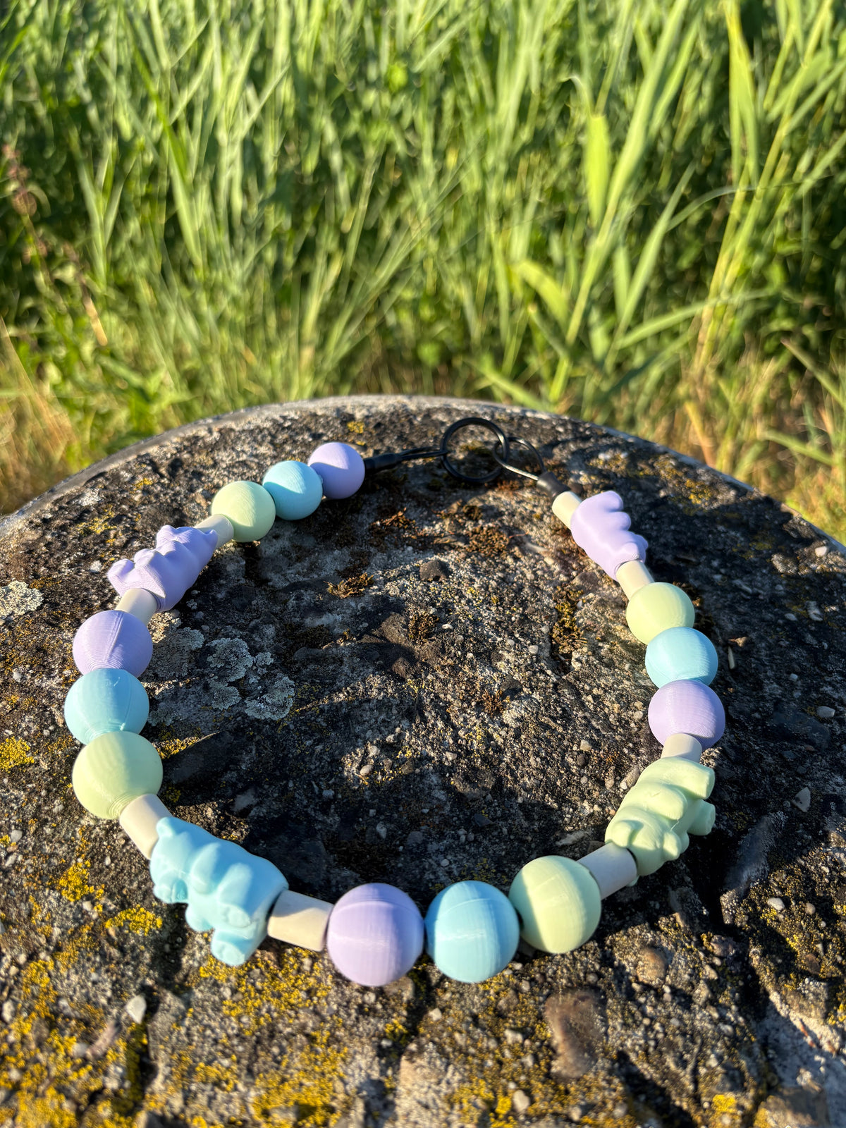 🧸 PawPearls Slip-On Parelketting -  Gummy Bear Collection