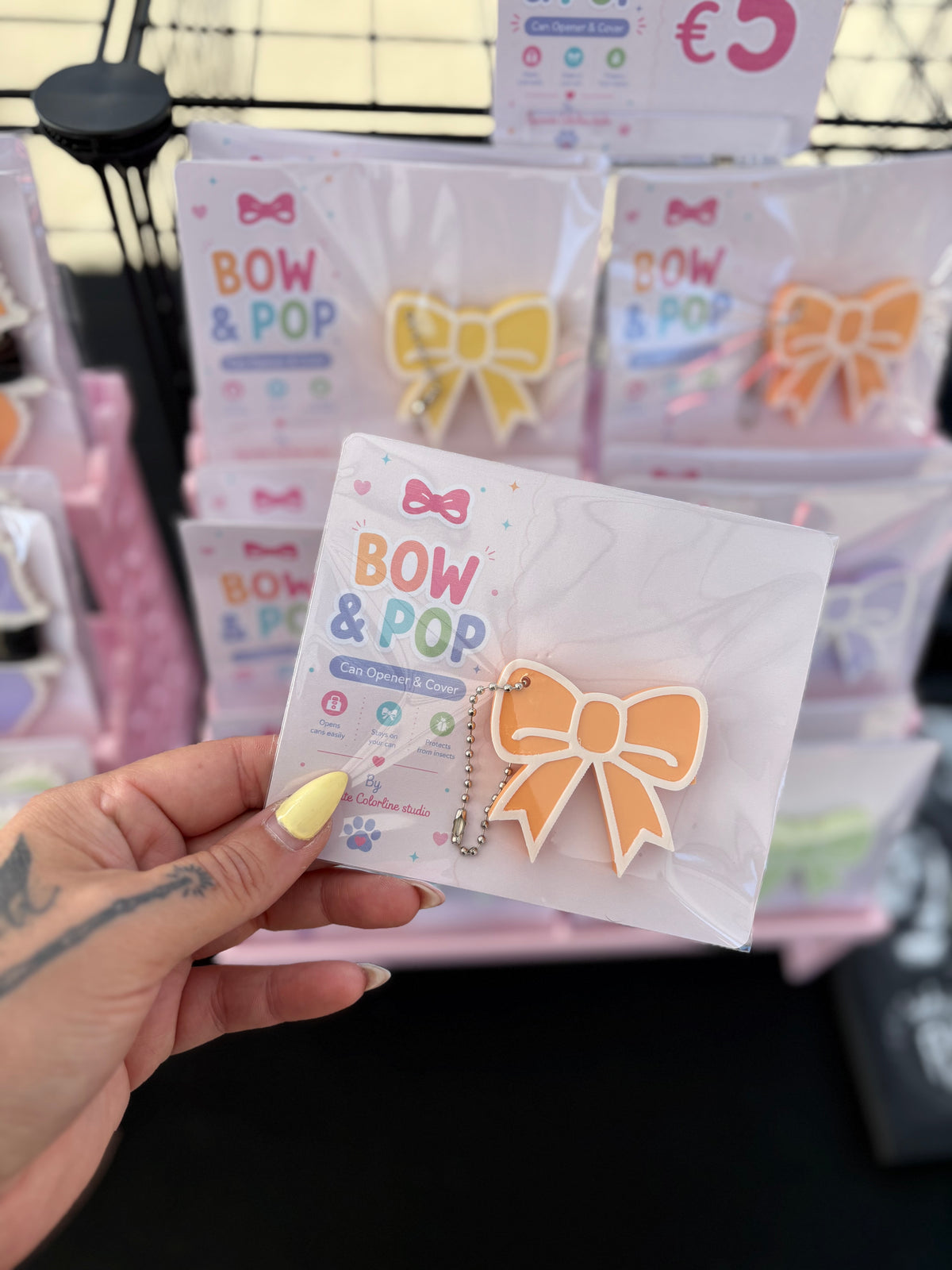 🎀 Bow&Pop – Can Opener & Cover