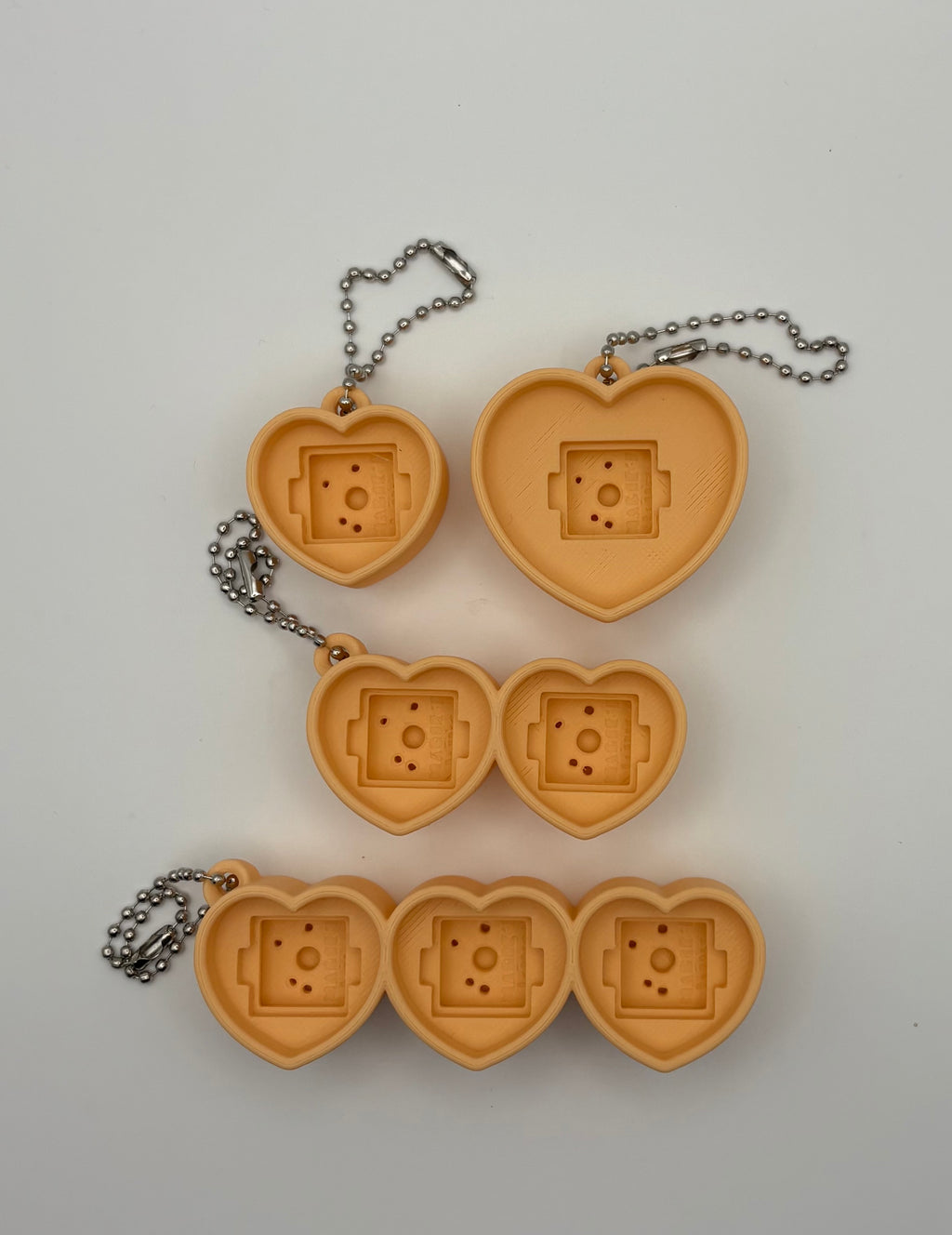 ❤️ Gepersonaliseerde Hart Clicker – Kies jouw design & kleur!
