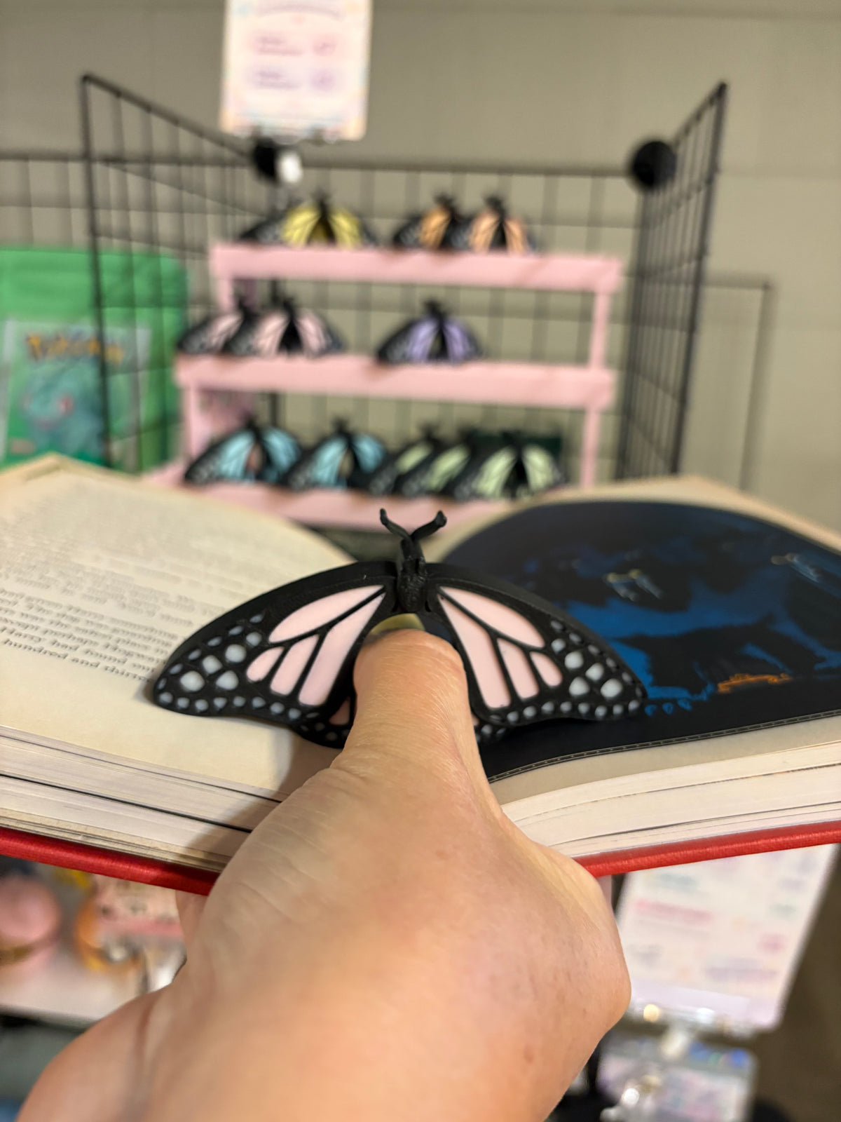 🦋 Pastel Butterfly – Bladwijzer & Boekenopener