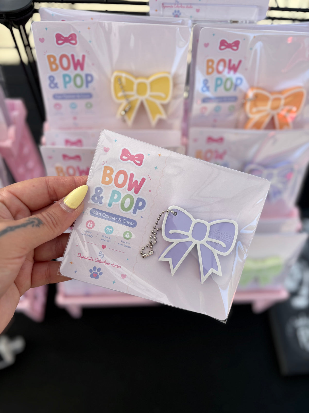 🎀 Bow&Pop – Can Opener & Cover