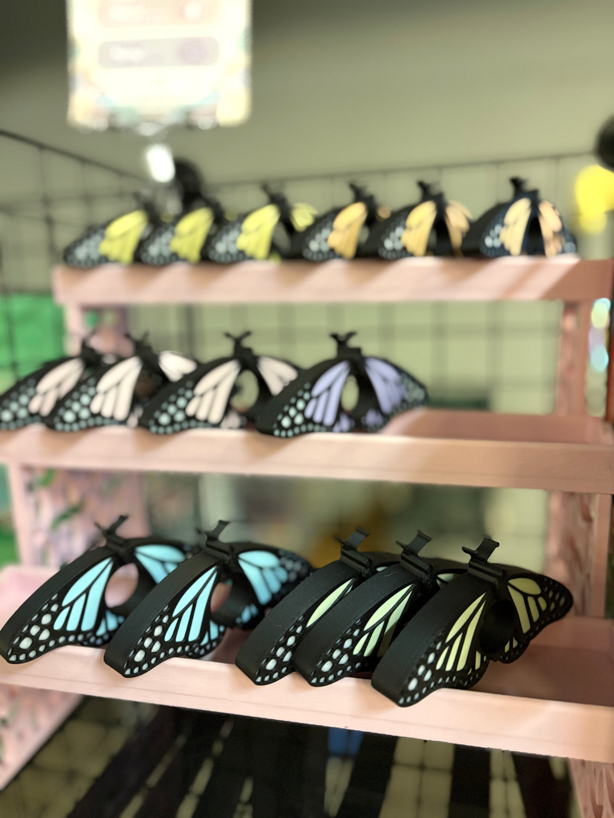 🦋 Pastel Butterfly – Bladwijzer & Boekenopener