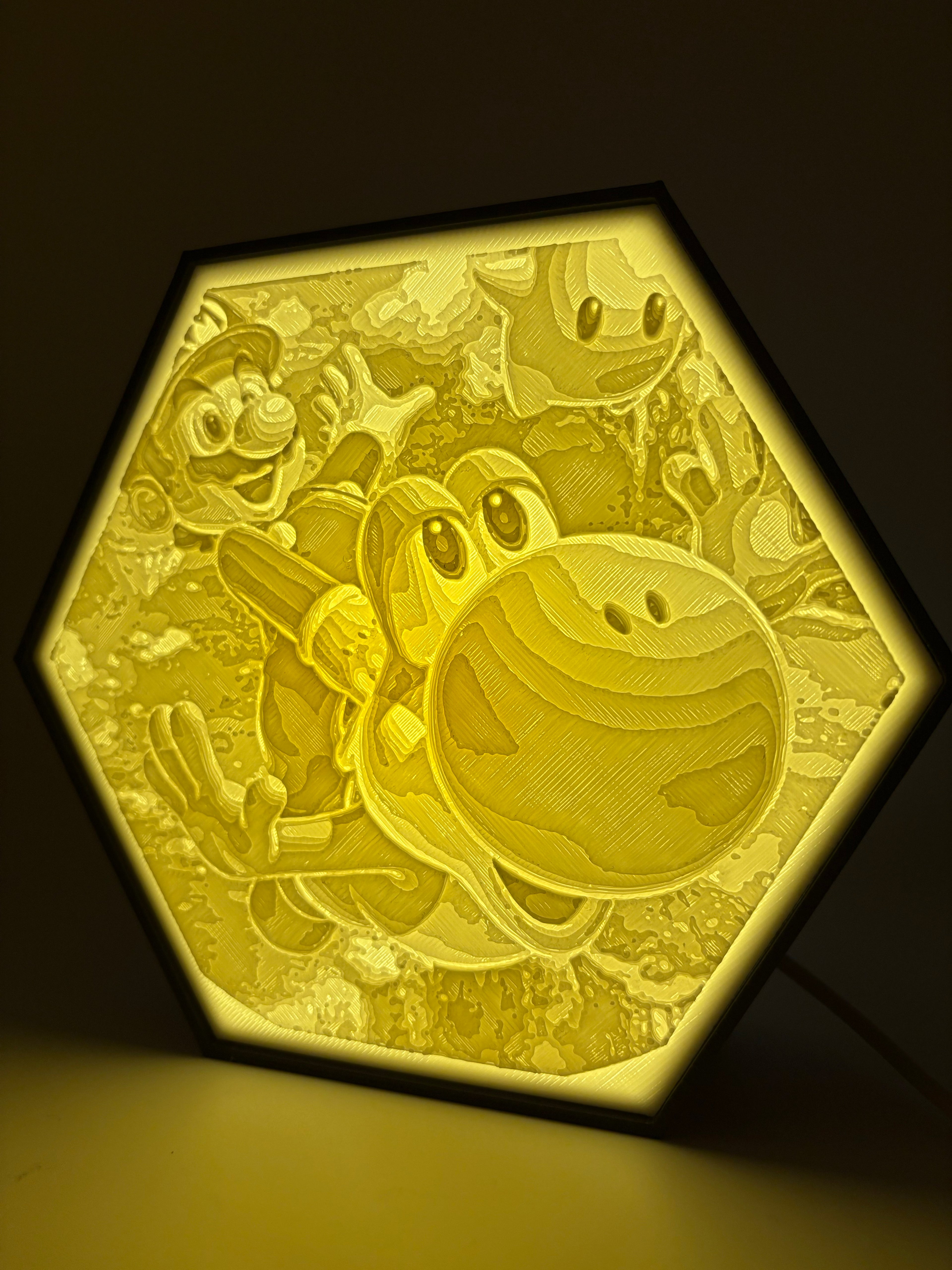 3D-Geprinte Lithophane Lightbox met Wisselbare Frontjes 💡
