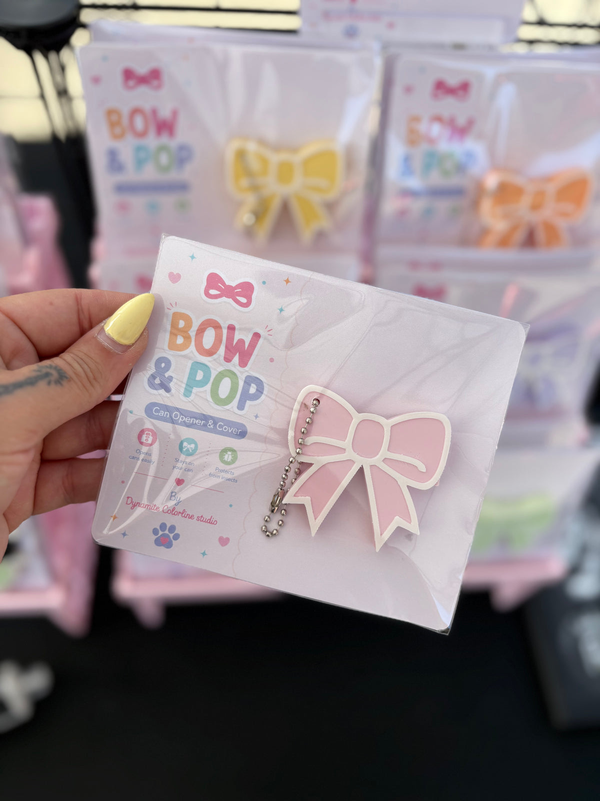 🎀 Bow&Pop – Can Opener & Cover