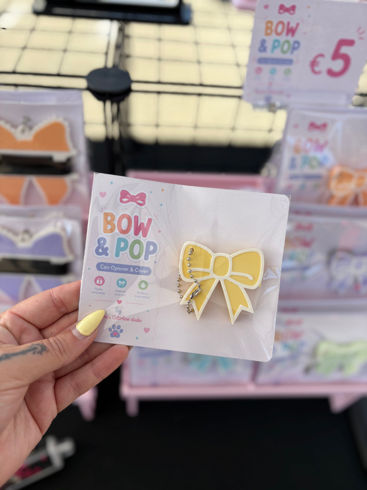🎀 Bow&Pop – Can Opener & Cover