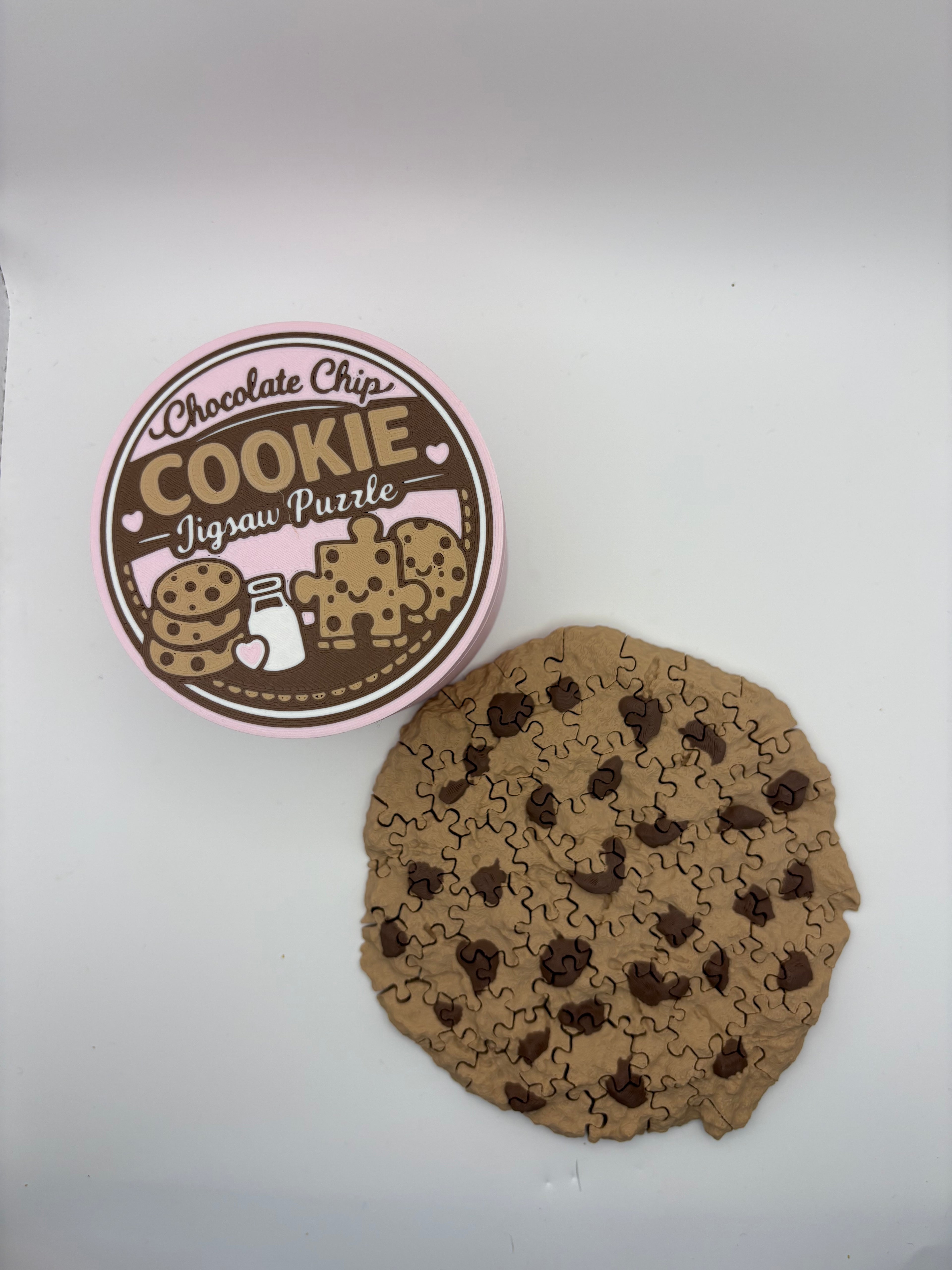 🍪🍩 Realistische Puzzel Treats – Cookie & Donut Puzzel in Potje