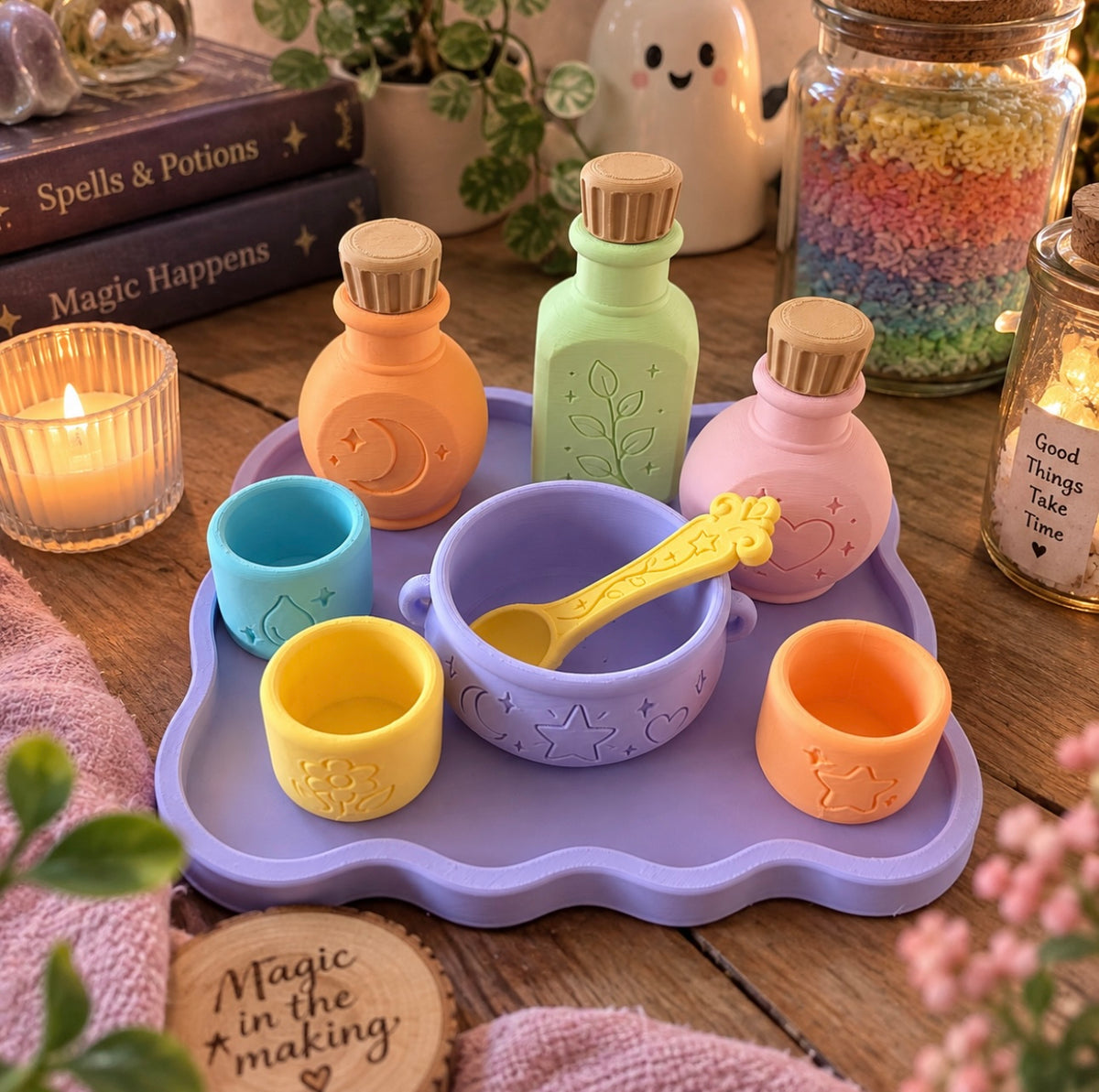 🧪✨ Potion Play Set – Pastel Magic