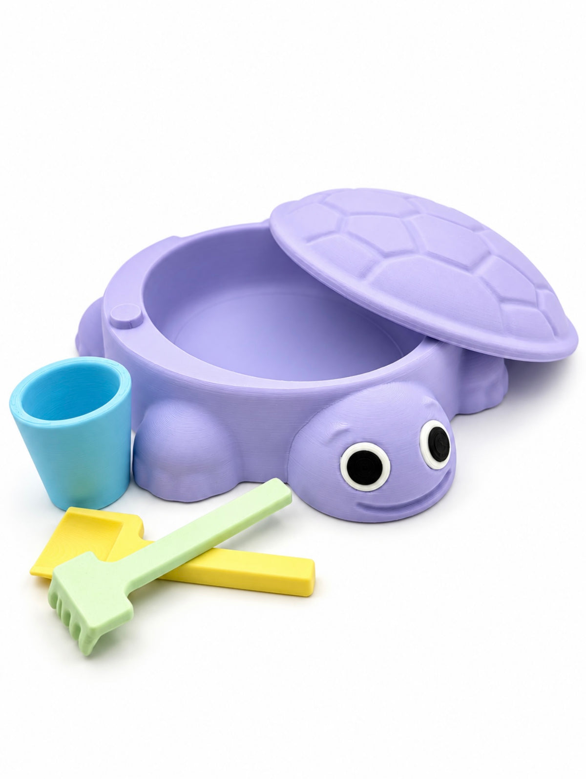🐢 Pastel Turtle Sensory Sand Play Set