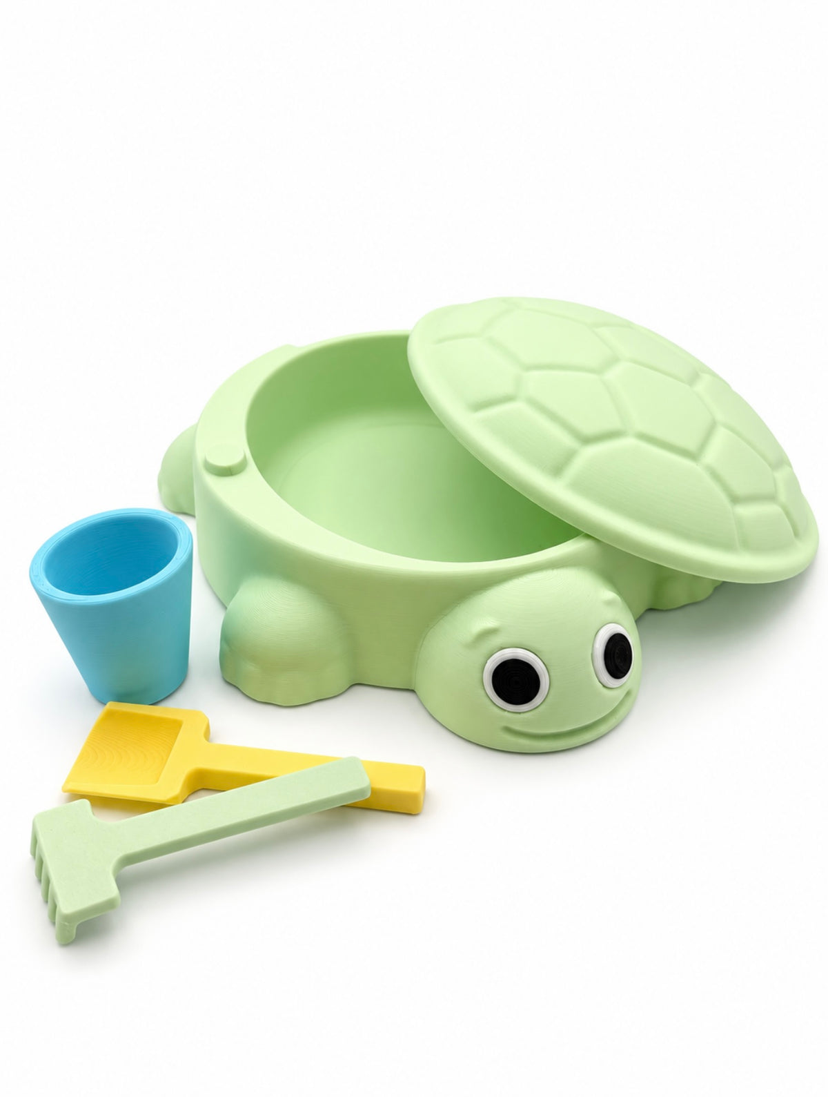🐢 Pastel Turtle Sensory Sand Play Set