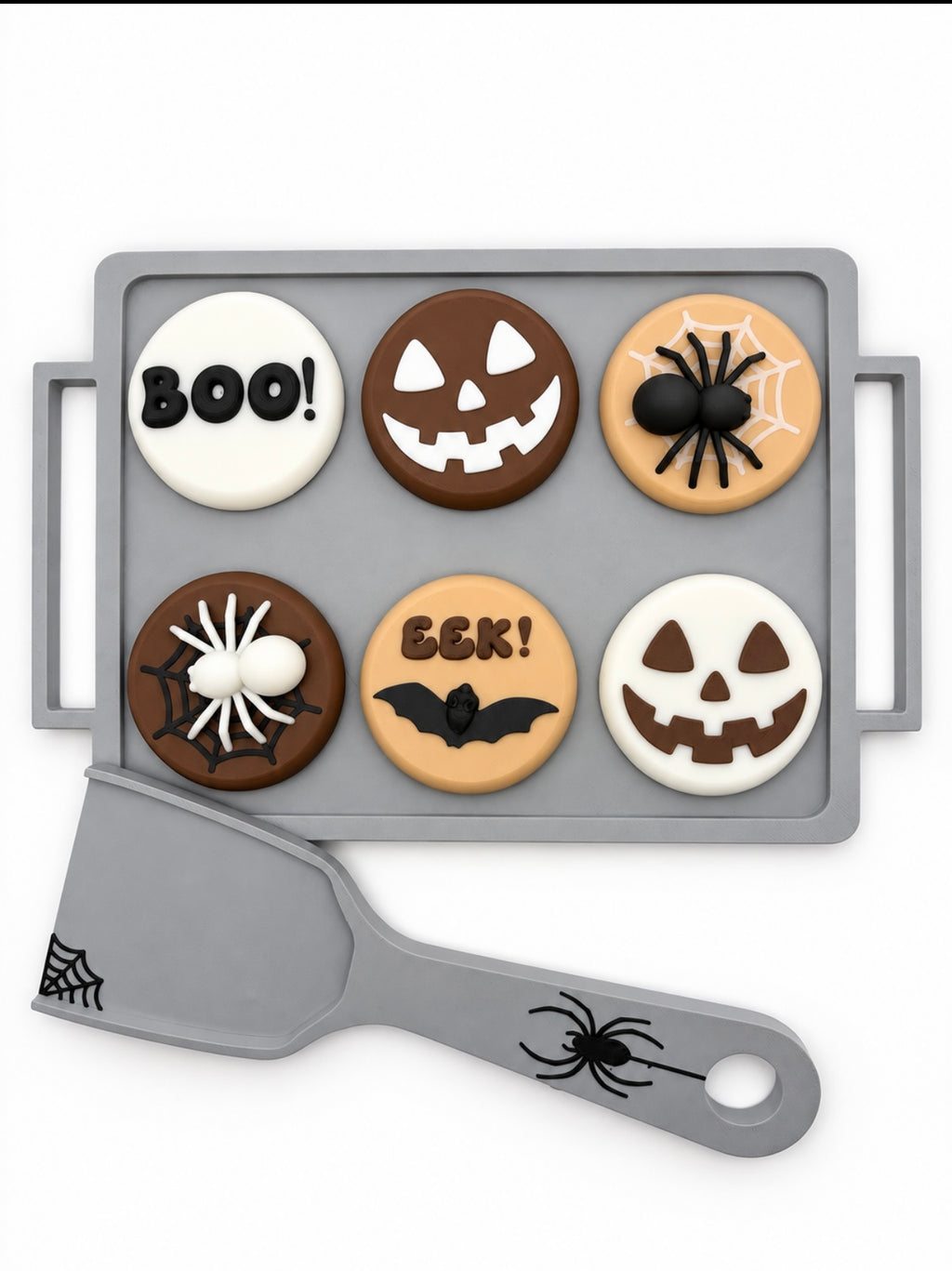 🎃 Magnetic Halloween Cookie Baking Set 🍪🕷️