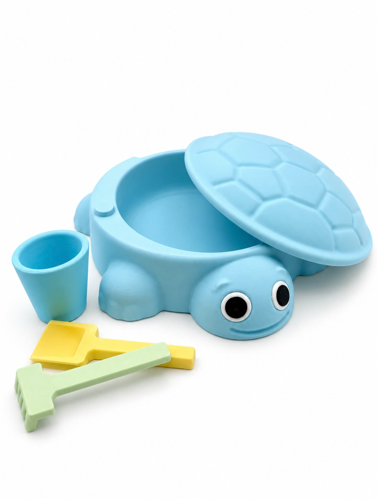 🐢 Pastel Turtle Sensory Sand Play Set