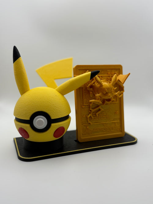 #0025 - Pikachu Display Set – Character Ball Collectible