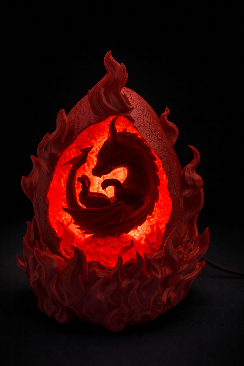 🔥 Flameborn –Draak lamp