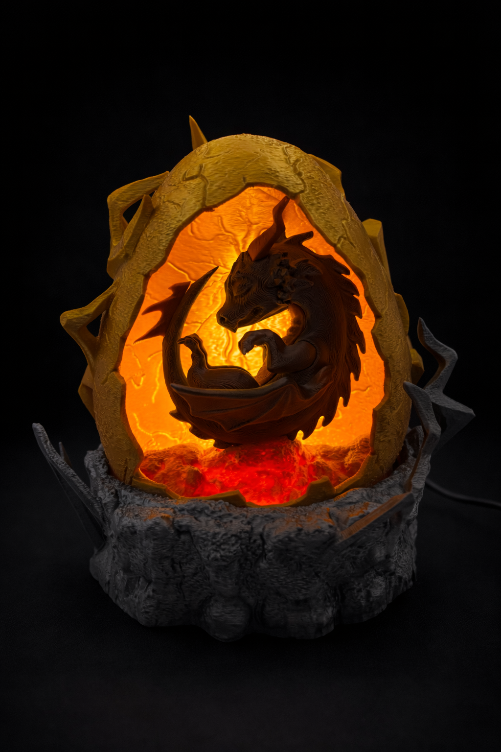⚡ Thunder Bringer - Draak lamp