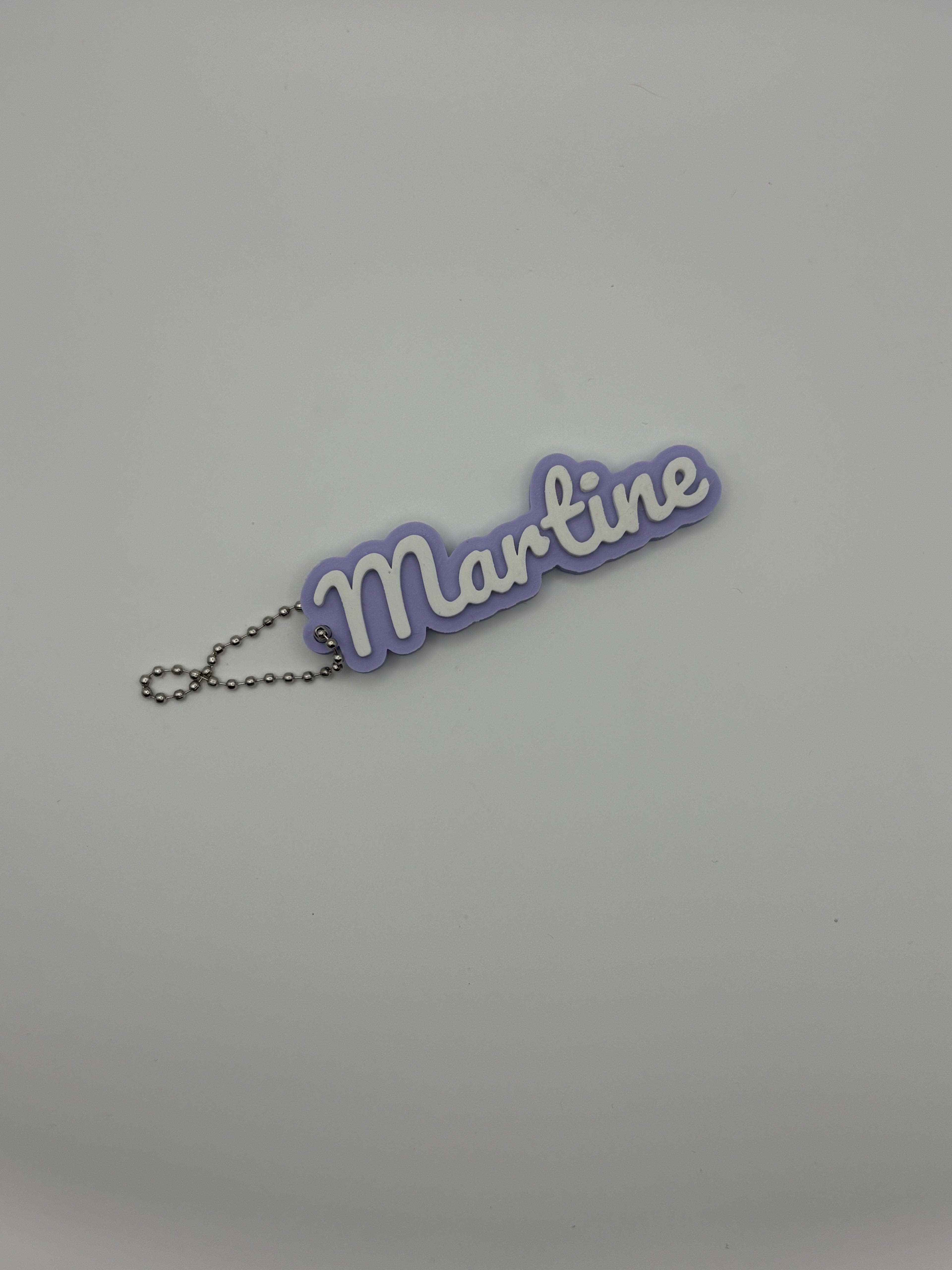 Gepersonaliseerde 3D Naamsleutelhanger ✨