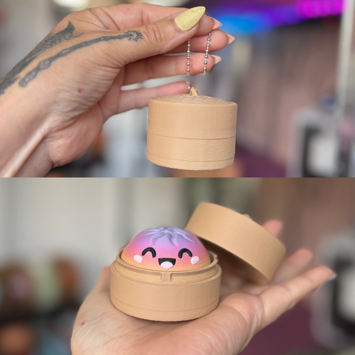 🥟 Mini Dumpling Keychain