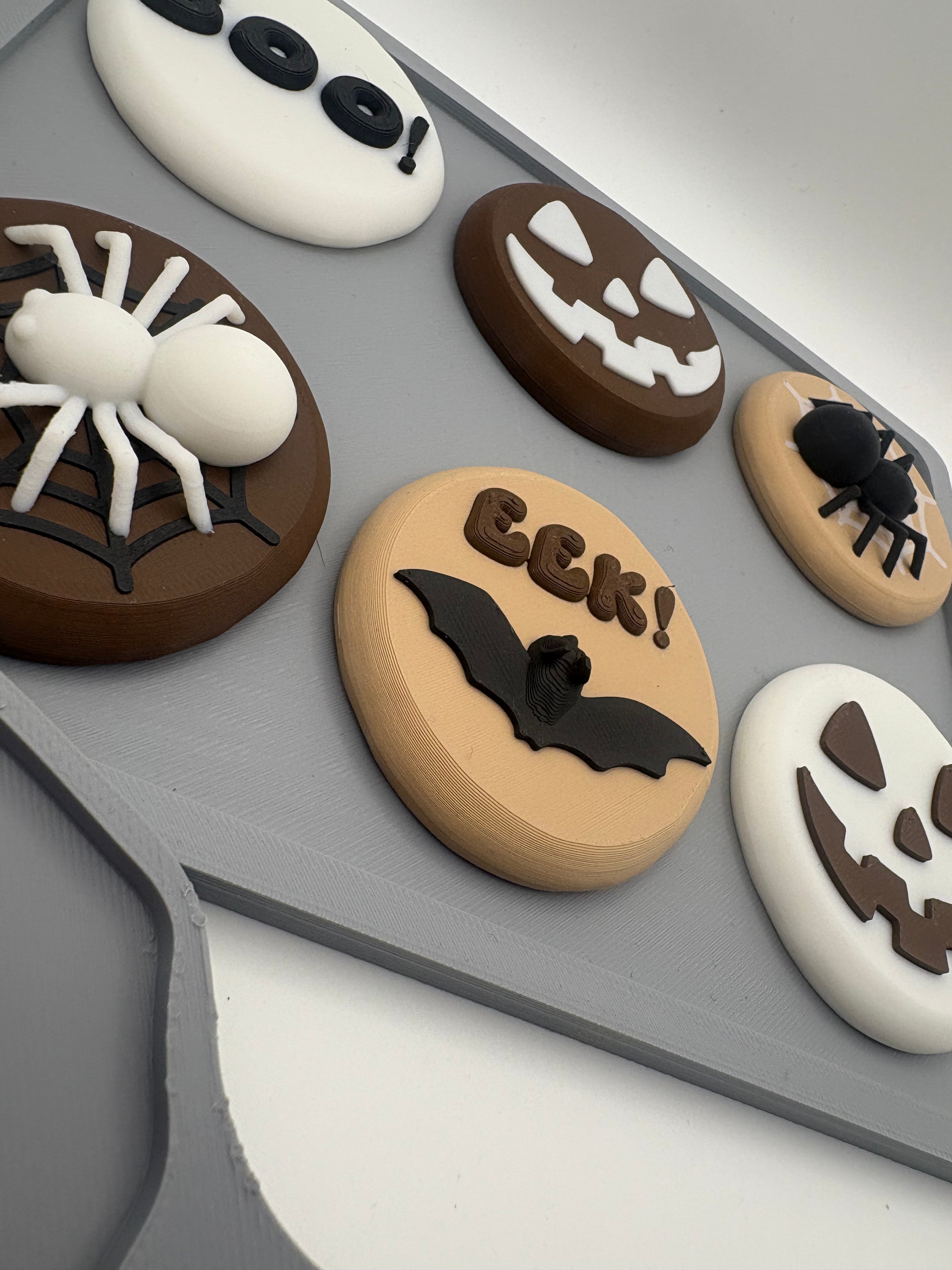 🎃 Magnetic Halloween Cookie Baking Set 🍪🕷️