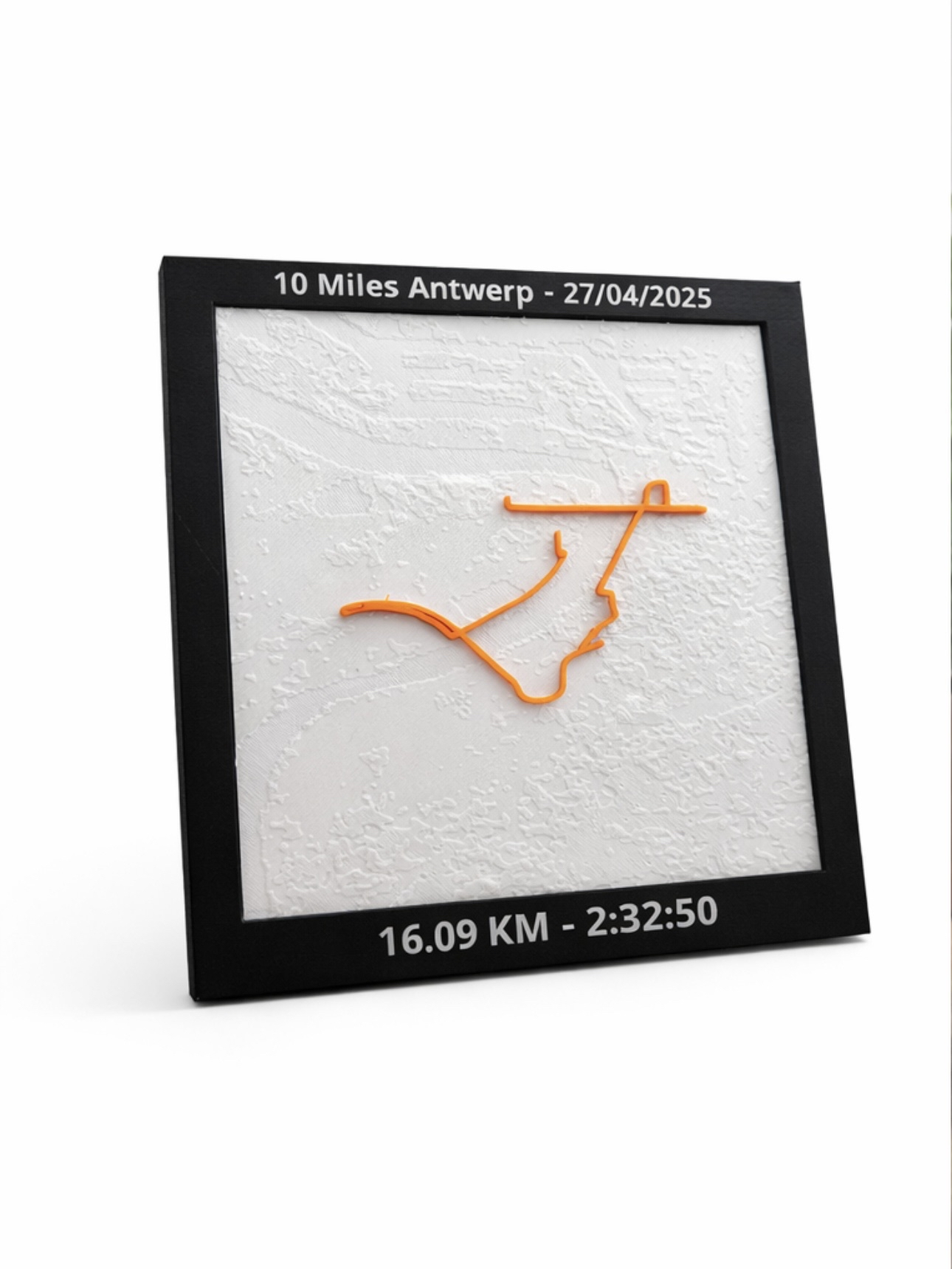 Gepersonaliseerde 3D Run Map – Jouw Route in Reliëf 🏃