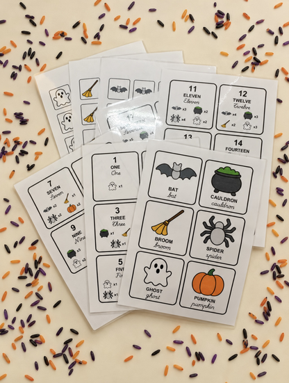 Halloween speel- en leerbundel — digitale download 🎃