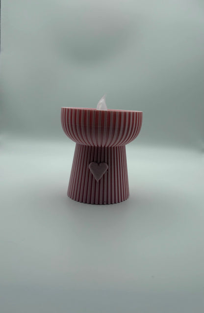3D Geprinte LED Theelichthouders -  Inclusief LED Theelichtje
