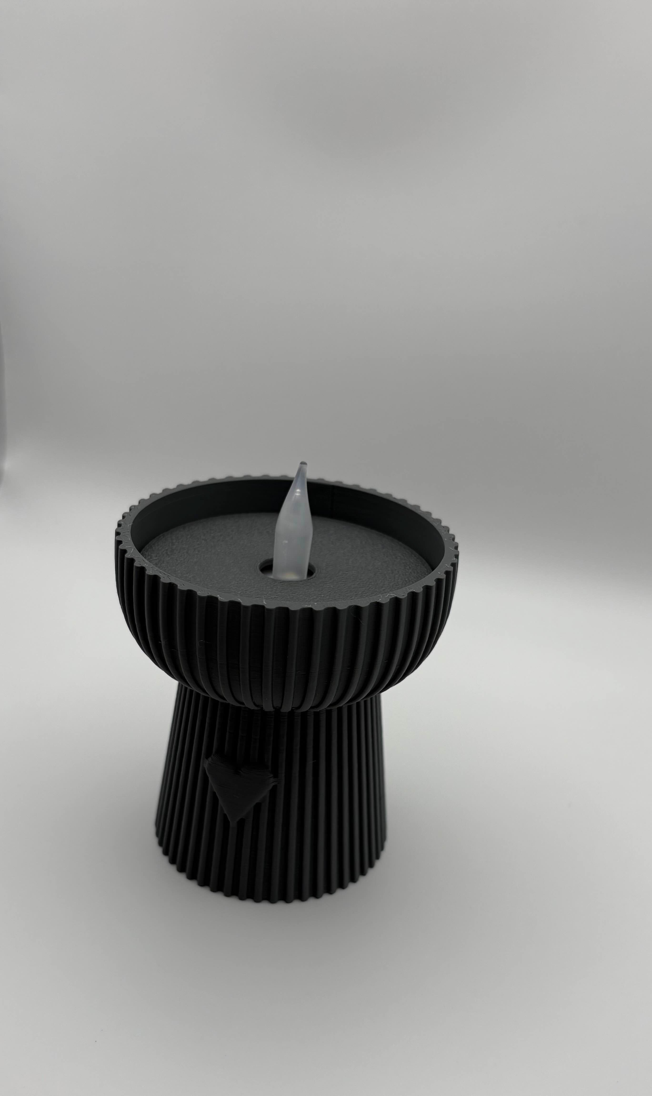 3D Geprinte LED Theelichthouders -  Inclusief LED Theelichtje