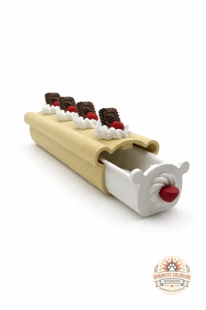 🐻🍰 Beervormige Rol Opberger – Dessert Edition Woonaccessoires