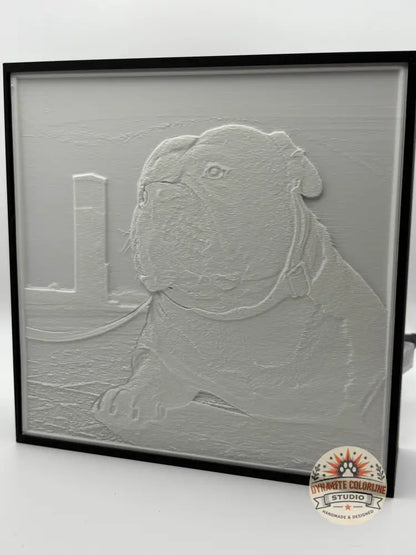 ✨ Gepersonaliseerde Lithophane LED Lichtbox – Groot Formaat (16,2 × 16,2 cm) Lithophane Lichtbox