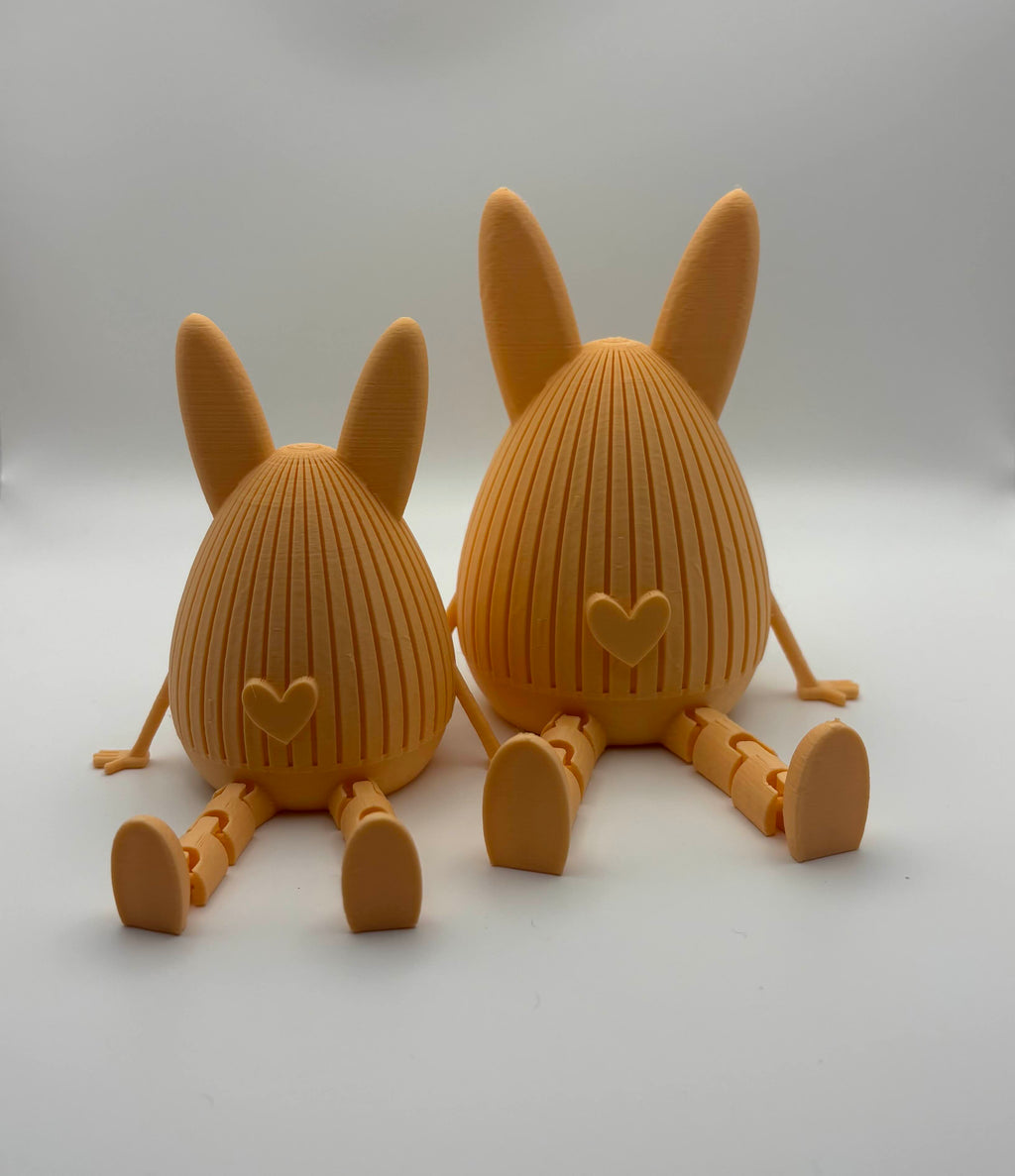 🐰 Konijn met wiebelbeentjes