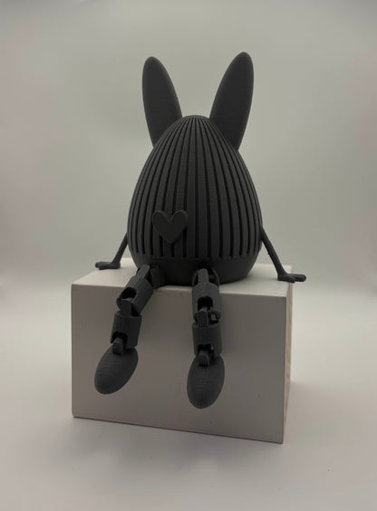 🐰 Konijn met wiebelbeentjes