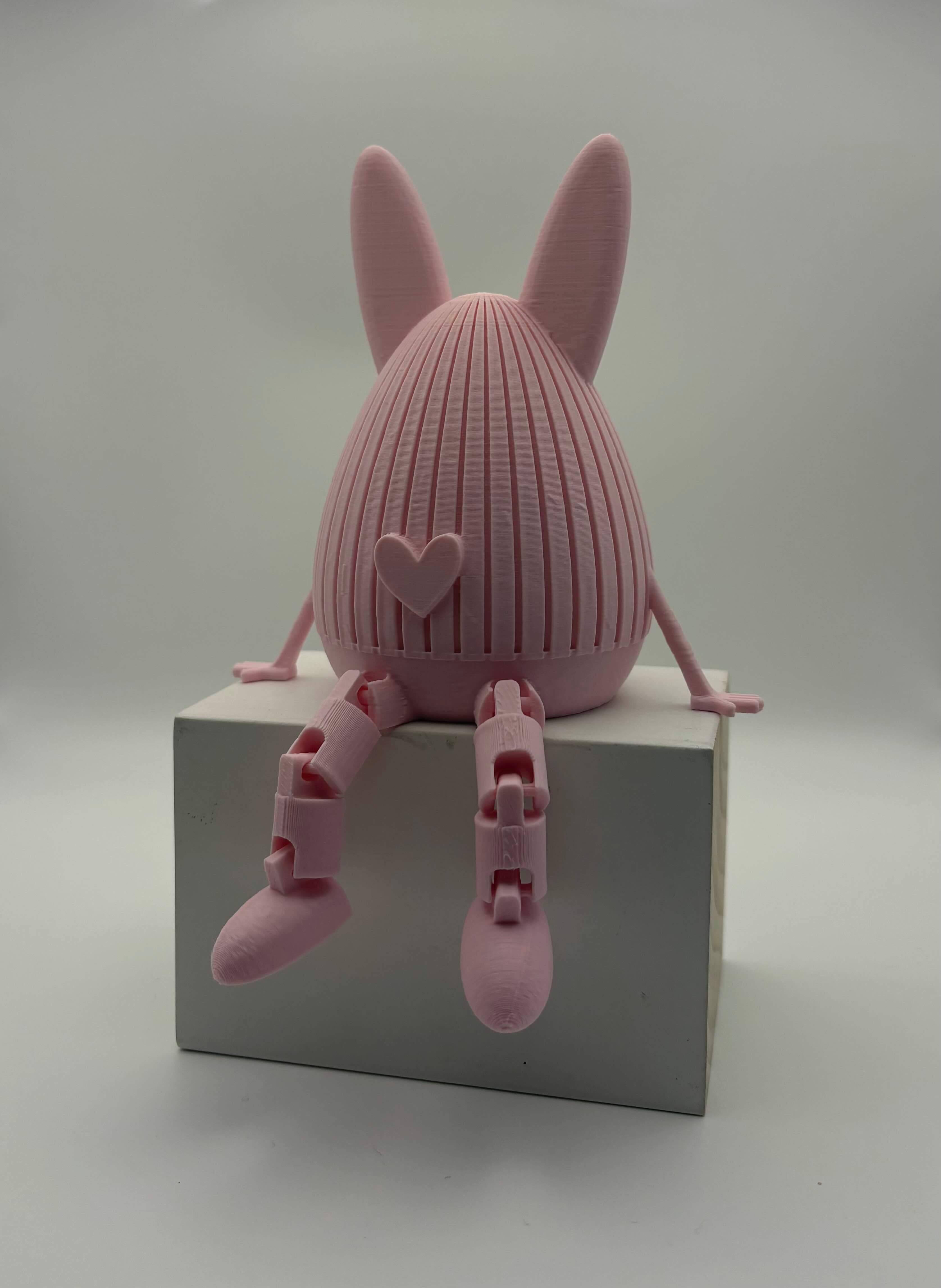 🐰 Konijn met wiebelbeentjes