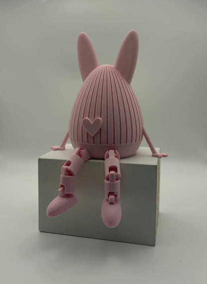 🐰 Konijn met wiebelbeentjes