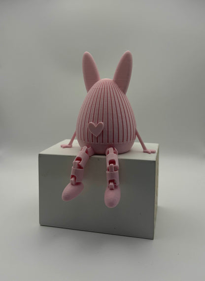 🐰 Konijn met wiebelbeentjes