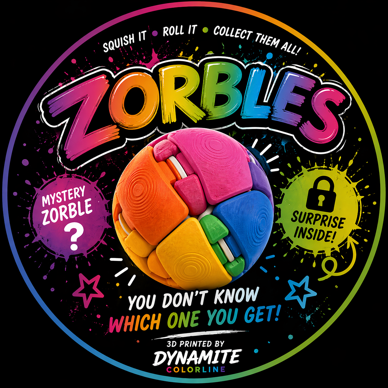 🌀 Zorbles – The Ultimate Squish Fidget